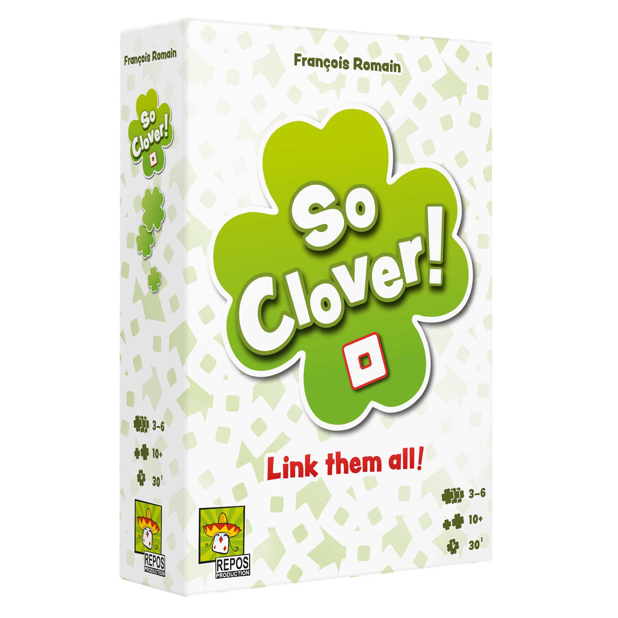 die Sie gefunden haben Asmodee So Clover!, Brettspiel, 10 Jahr(e), 30 min nach wie viele Keywords