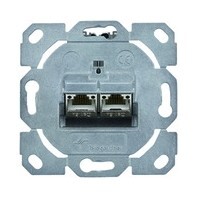 Telegärtner Karl Gärtner Telegärtner J00020A0528 - RJ-45 - 2 Modul(e) - 6a - Metallisch - 41 mm - 28 mm