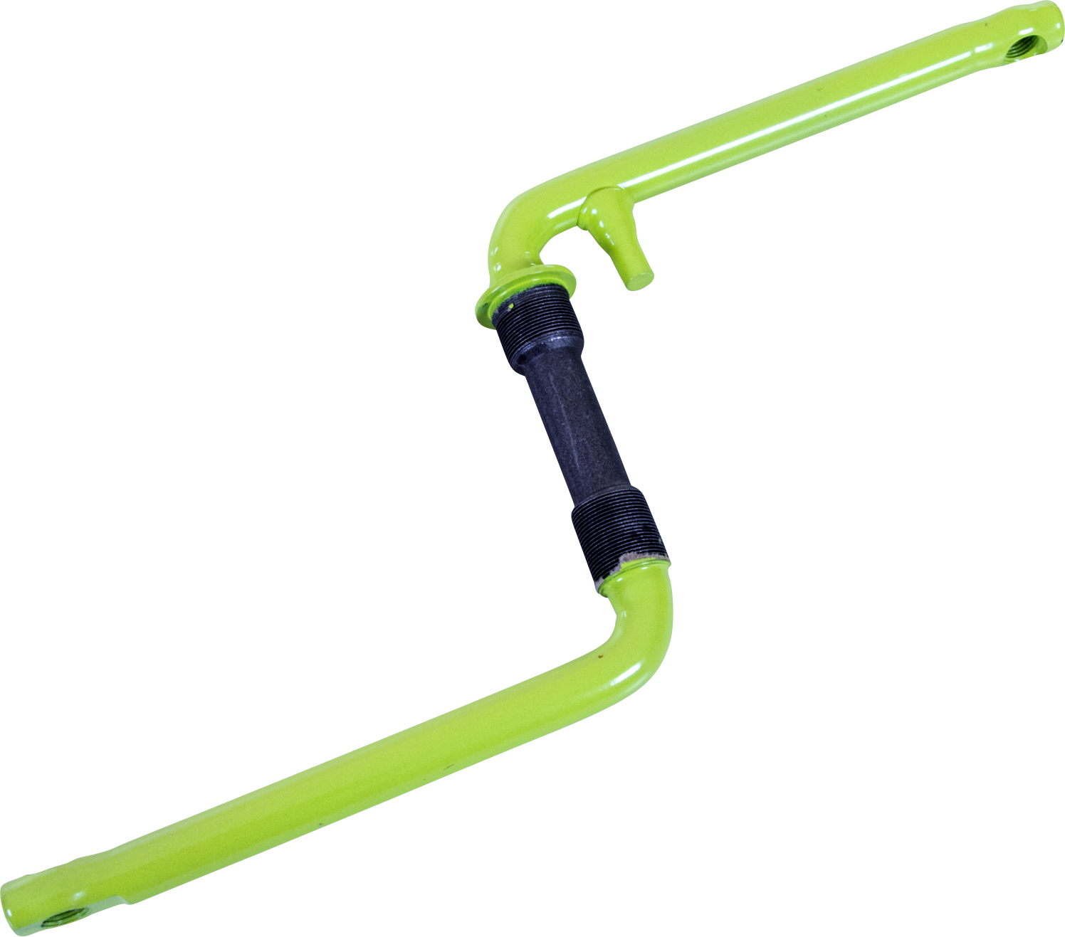 deTox BMX Kurbel Fahrrad Kurbelgarnitur Fahrradkurbel Fauber grün TM08008