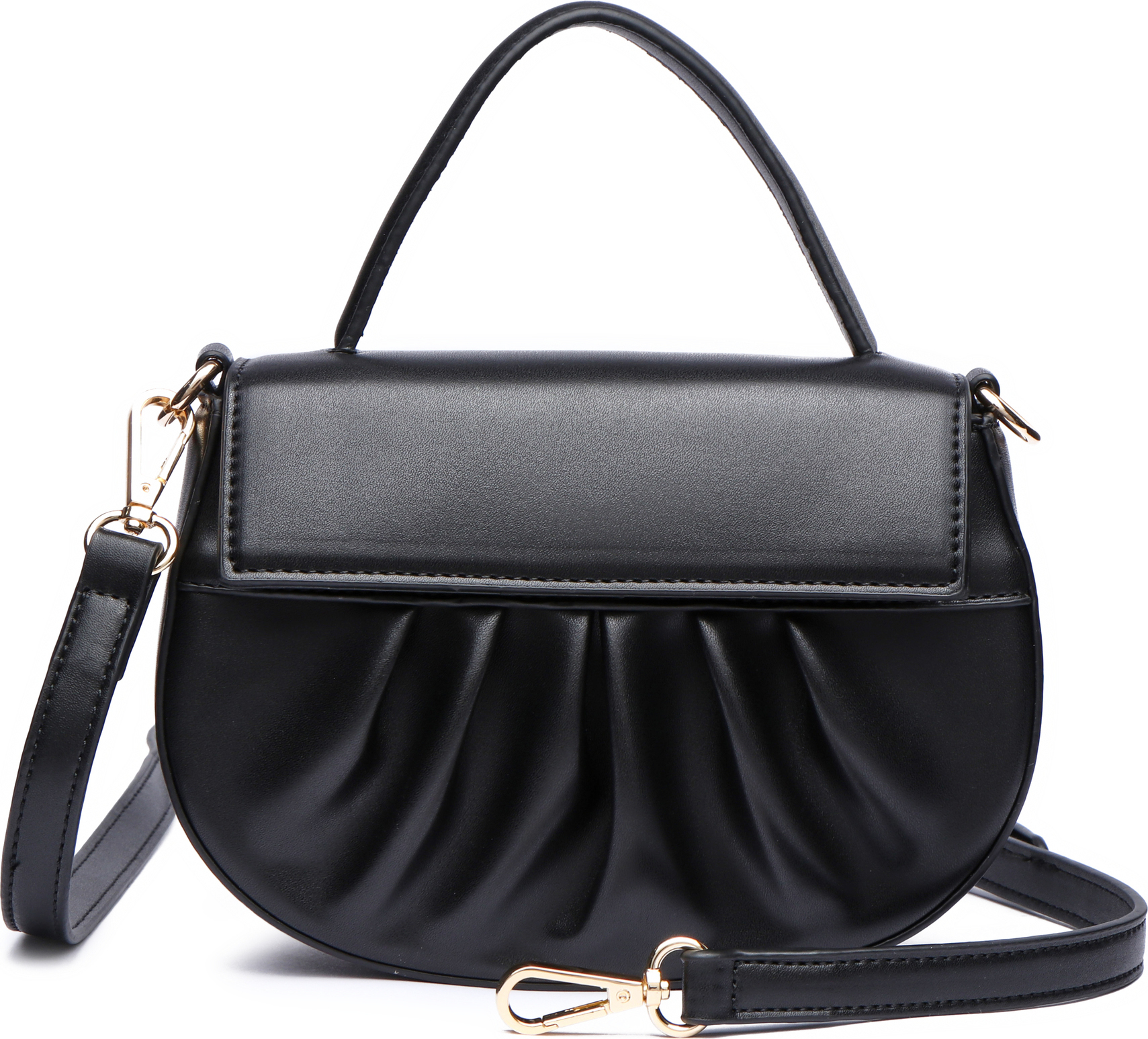 Umhängetasche Kordula mit kleinen Falten von collezione alessandro