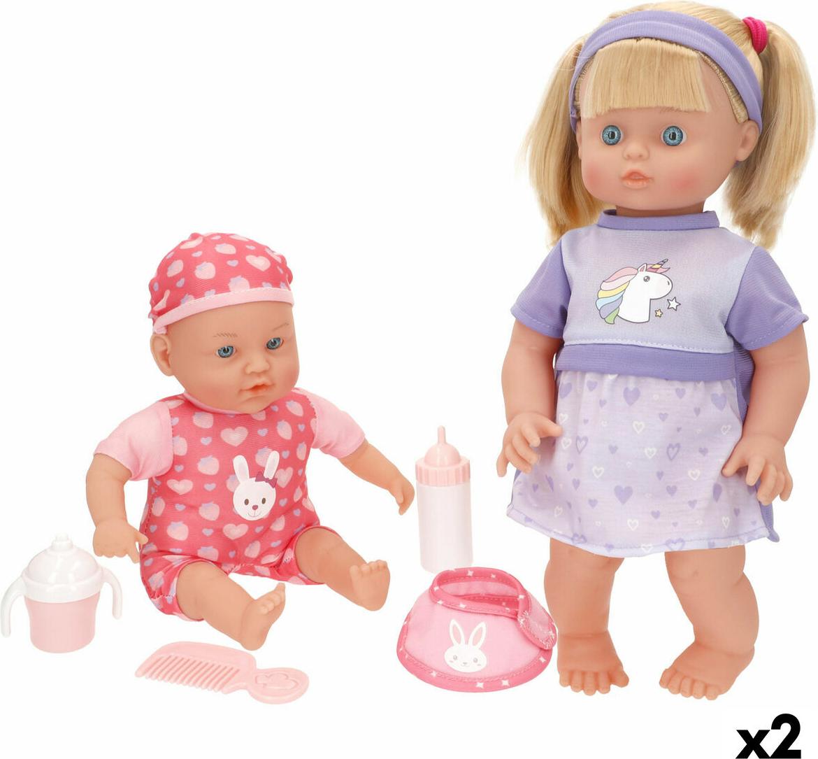 Puppen Colorbaby 17 X 42 X 11 CM 2 Stück