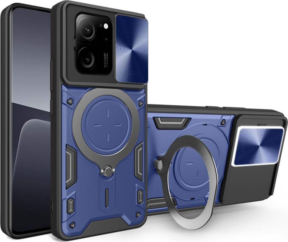 Techsuit CamGuard Pro zadný kryt pre Xiaomi 13T/13T Pro - modrý