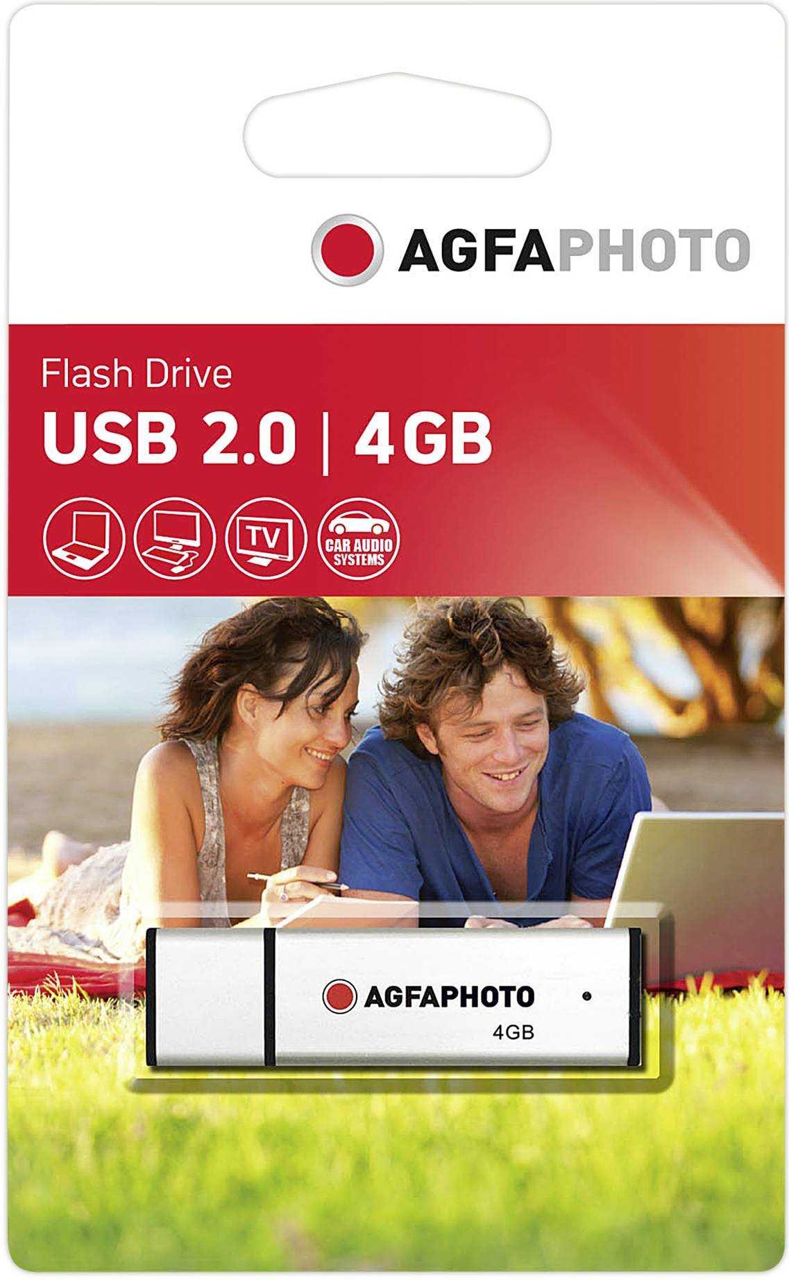 AgfaPhoto USB 2.0 silver 4GB 10511