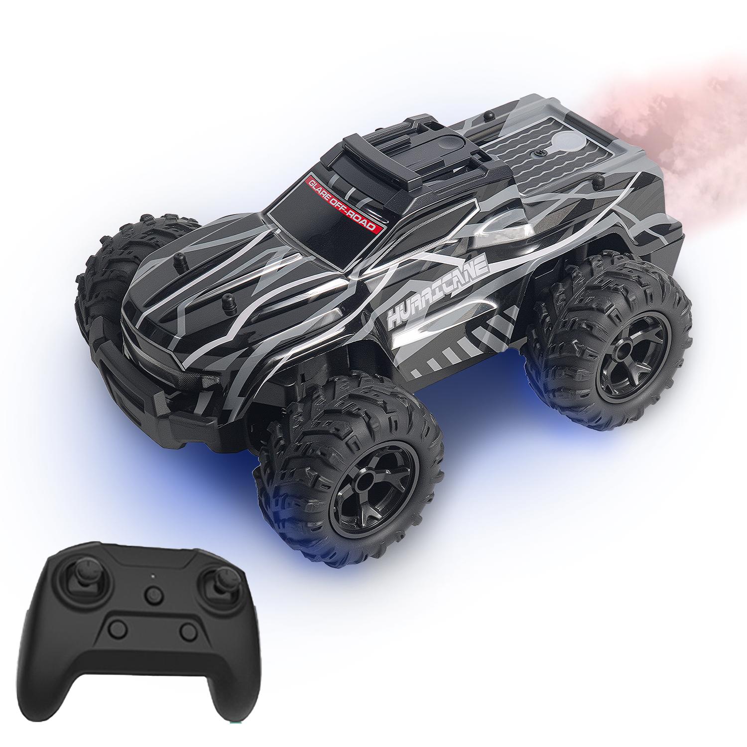 ESUN RC-Auto RC-Auto Ferngesteuerter Monstertruck Ferngesteuert mit Spray 1:18