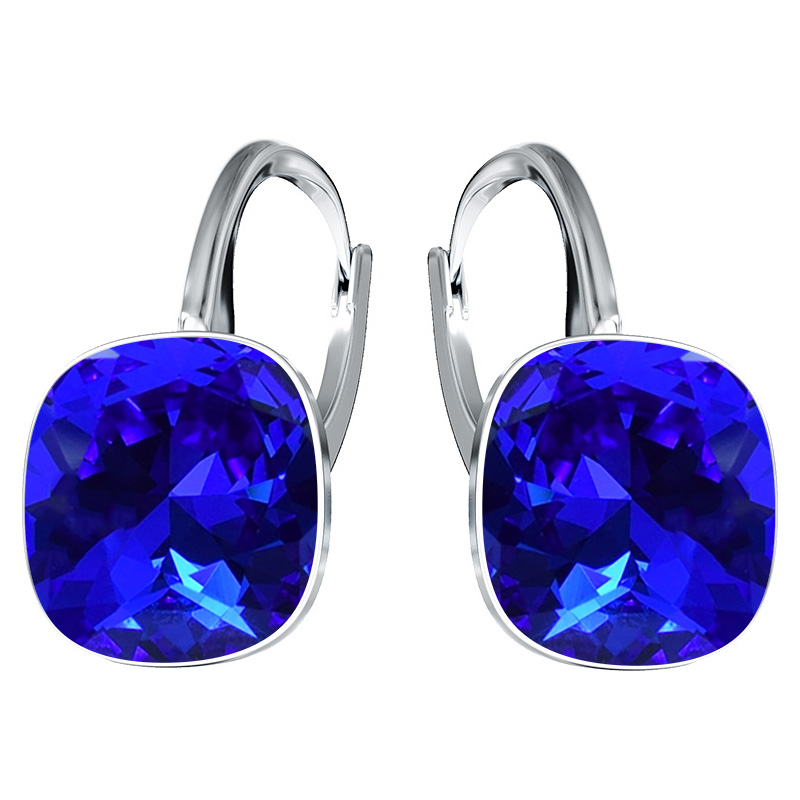 Althum Citrin Ohrringe 925 Silber - 6x8mm Birnenschliff Geburtsstein Ohrhänger Damen