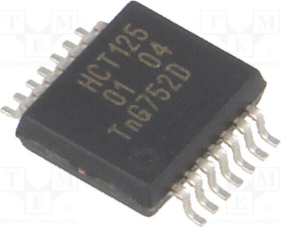 TNE 1x Kanäle: 4 ,Leitungstreiber SMD 74125DB.112 , Sender, Treiber _1GH_74HCT125DB.112