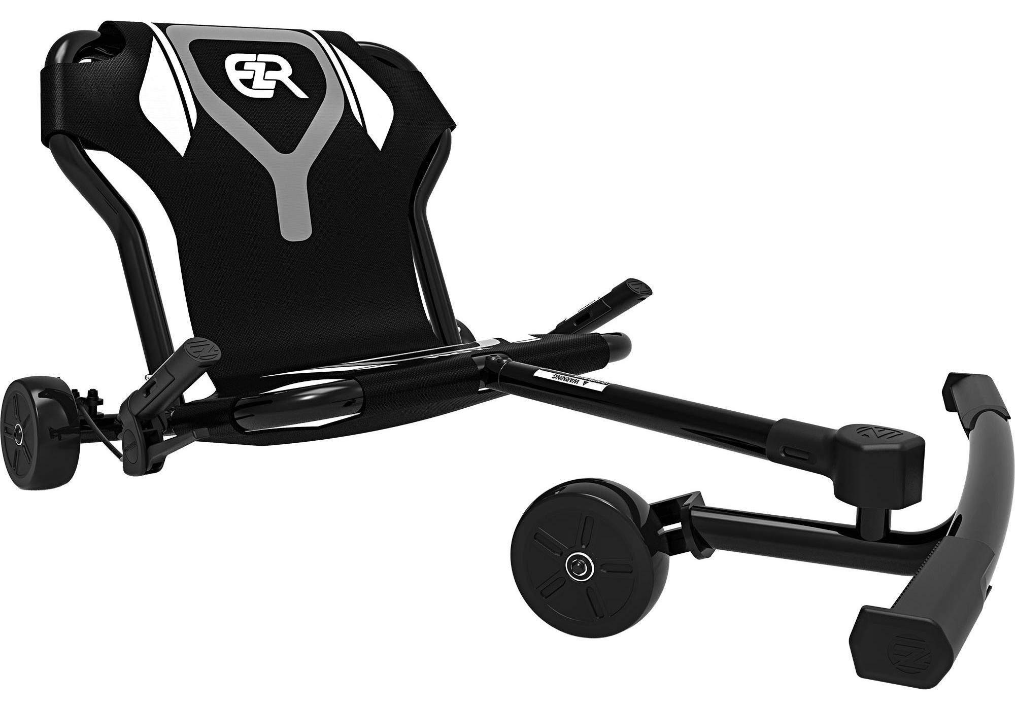 EzyRoller Pro X, Junge/Mädchen, Drücken, Ruhend, Kinder, Feste Räder, Schwarz EZPRO1XBL