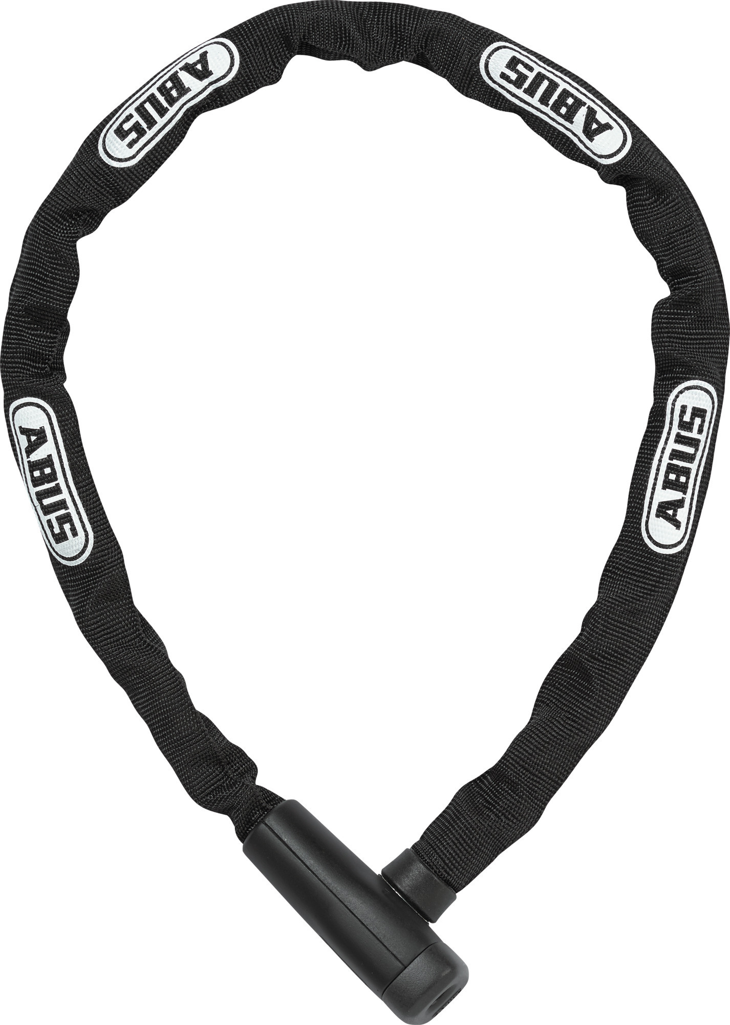 ABUS Kettenschloss Steel-O-Chain 5805K – Fahrradschloss aus Stahl – ABUS-Sicherheitslevel 5 – 75 cm – Schwarz 71205
