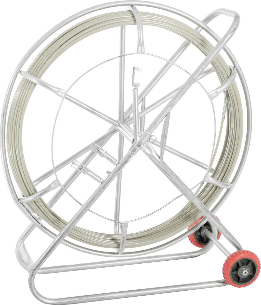 Tivendis Einziehband Einziehspirale Einziehhilfe Röhrenschlange Kabel Kabeleinziehgerät 11mm / 150m