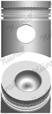 NÜRAL 87-783000-00 Kolben für IVECO TURBOSTAR TURBOTECH