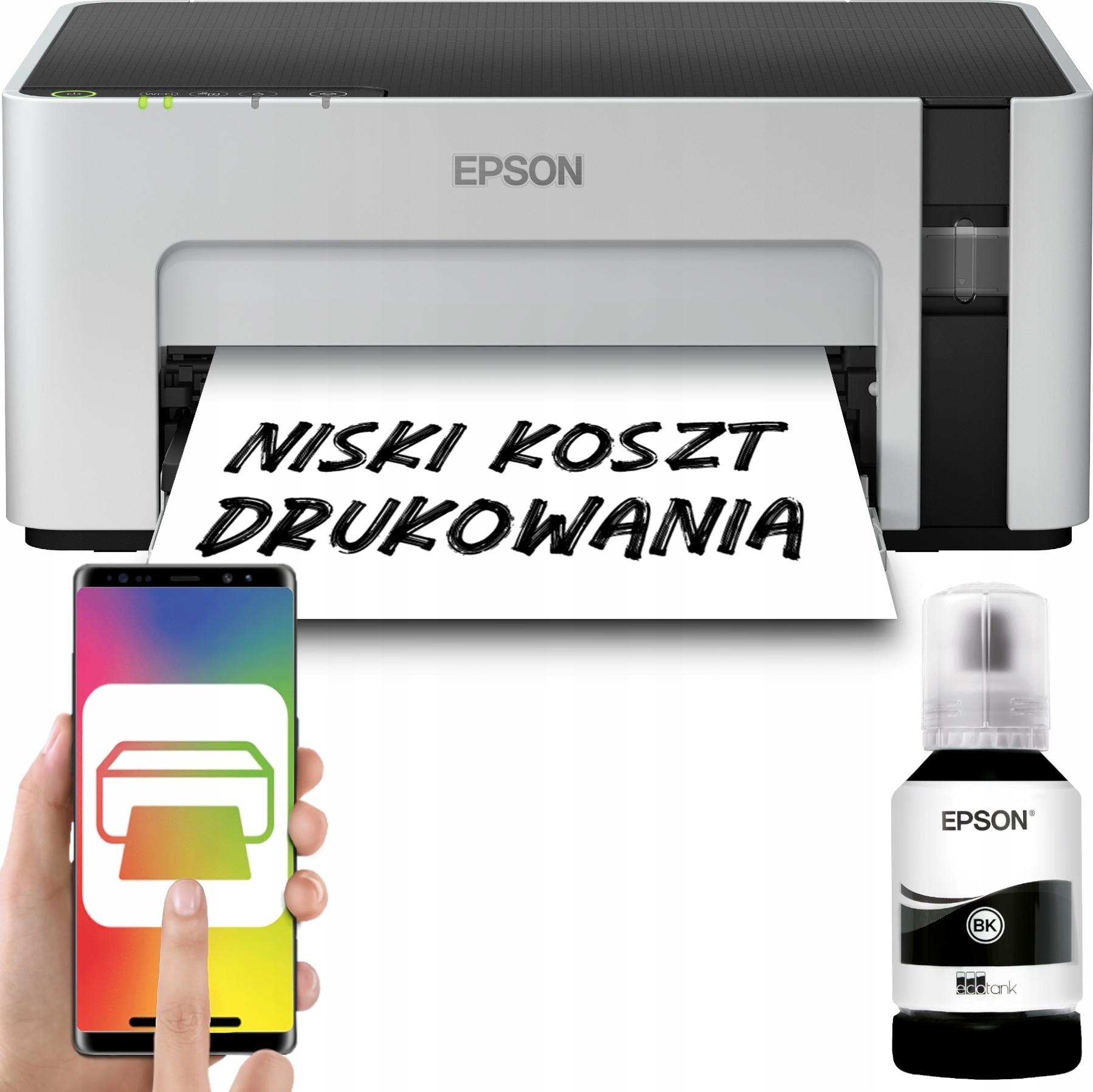 Tintenstrahldrucker Epson Ecotank Mono Wifi Usb 33 Ppm Wirtschaftlich Drucken