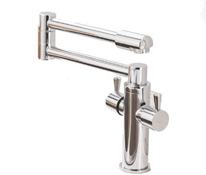 Küchenarmatur stehend LAUFERI Küche silber CHROM