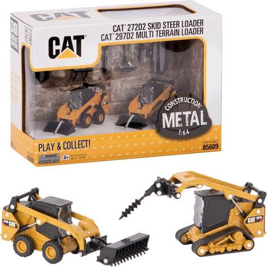 Iden CAT Metallmodellset 272 D 297D 1:64 2 Stück 10238879