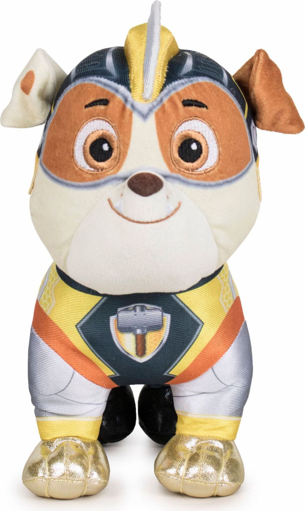 Play by Play Rubble Paw Patrol Plüschtier 19 cm Superwelpen Kuscheltier