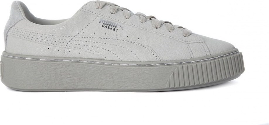 Športové tenisky pre ženy Puma Basket Platform Reset White - 36