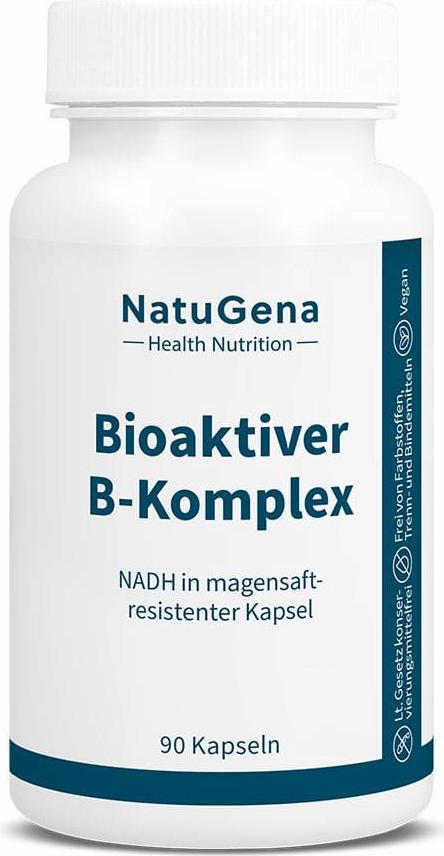 NatuGena GmbH Bioaktiver B-Komplex+Nadh Kapseln 90 St 19549734