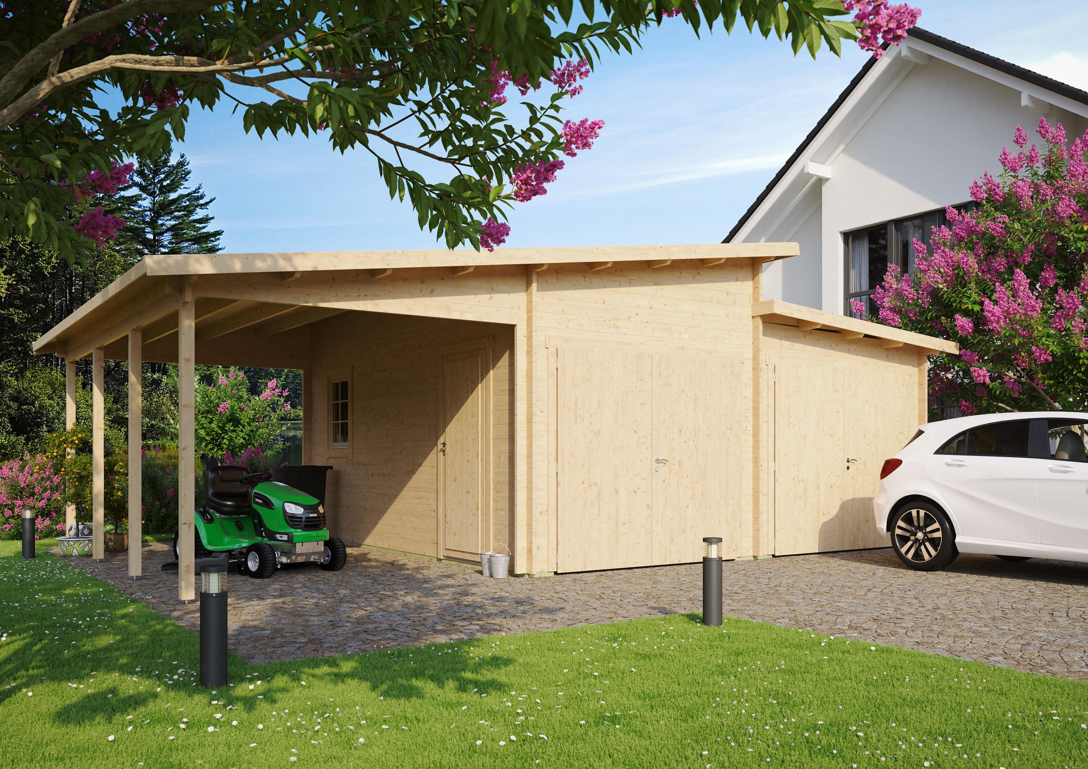 Fjordholz Holzgarage Modell Mölln 44 F1.10731