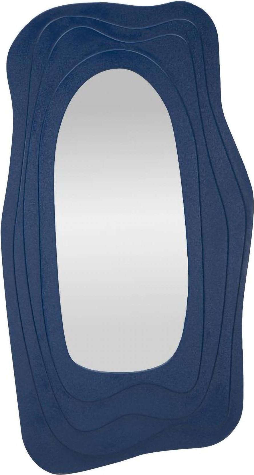 Dmora Spiegel Tiete 90x165h cm blau Rahmenmaterial Glas