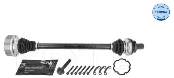 MEYLE 100 498 0730 Antriebswelle Hinten Rechts für VW GOLF VI (5K1) Golf V Schrägheck (1K1) TIGUAN (5N) Passat Variant (3C5) Passat Variant (365)