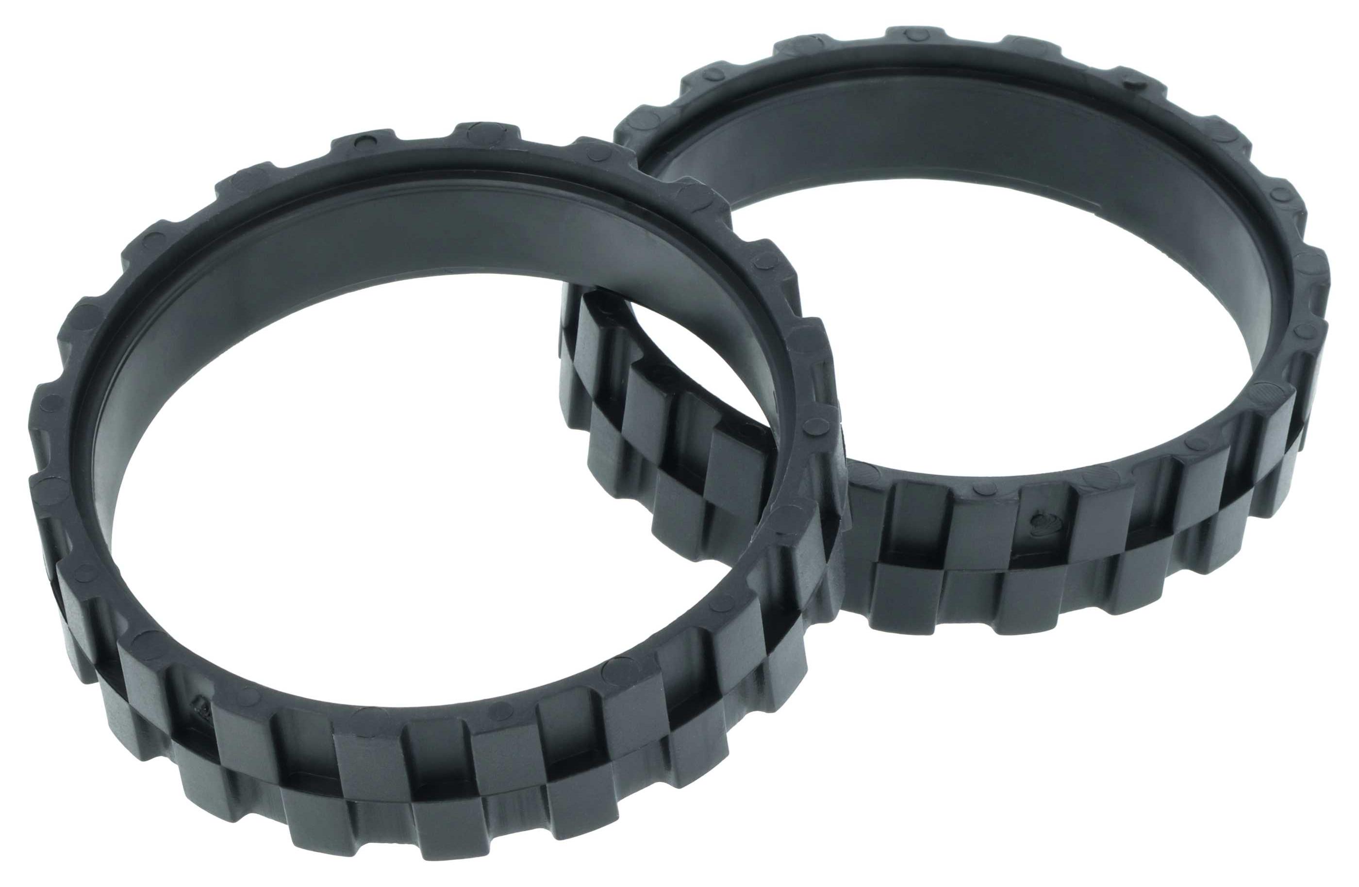 vhbw 2x Radprofil kompatibel mit Roomba 776, 680, 670, 775, 660, 774, 631, 750, 720, 700, 681, 780, 651, 772, 650, 770, 639, 765, 632, 760 Saugroboter