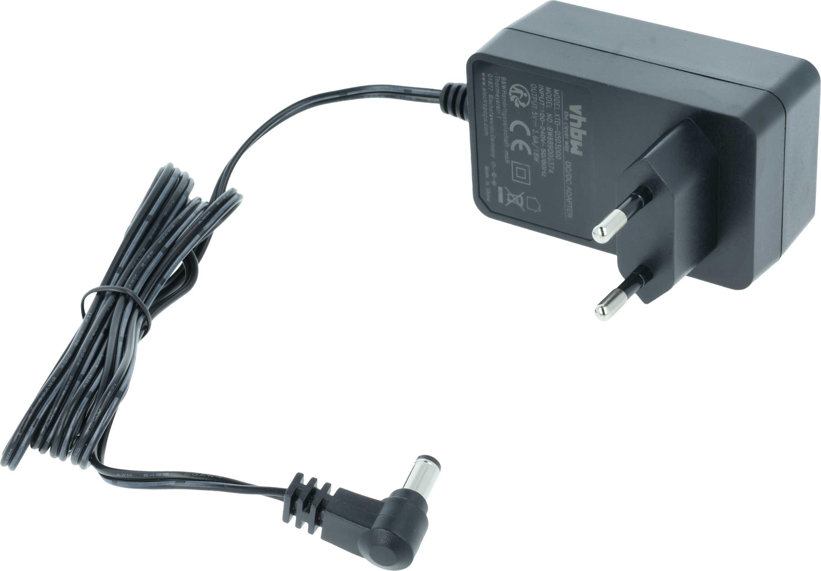 vhbw Netzteil Ersatz für Intermec 851-089-206, 851-089-295, 851-089-105, 851-089-306 für POS Barcode Scanner, Handheld Laserscanner 183473632-2