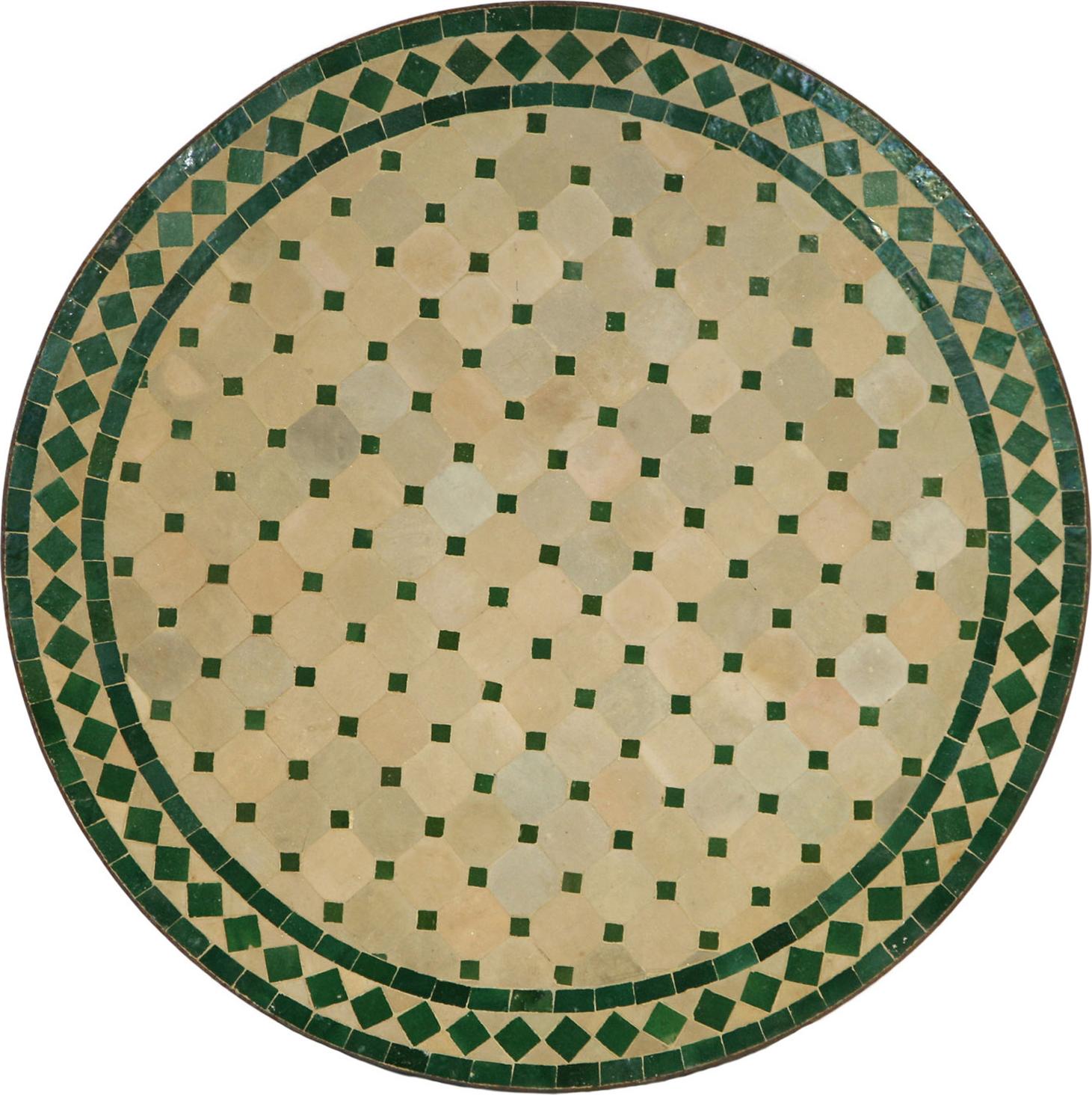 Casa Moro Mosaiktisch Rund 80 cm