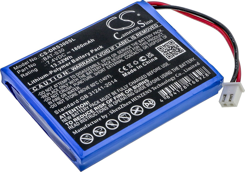 CAMERON SINO Akku für Deviser S30, 1800 mAh, Li-Pol