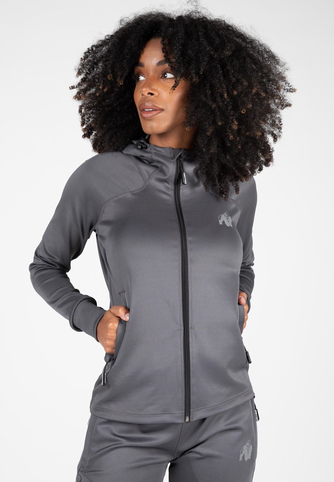 Gorilla Wear Halsey Trainingsjacke - Trainingsjacke - Grau - XL 42115
