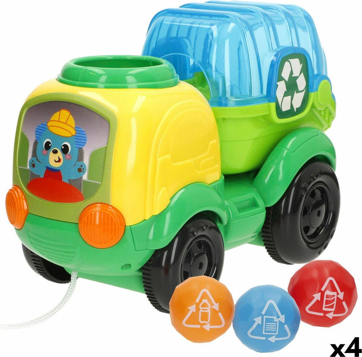 Spielzeug zum Ziehen Winfun 25 x 17 x 12 cm (4 Stück) S8906805