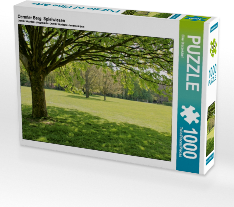 Calvendo Oermter Berg Spielwiesen 1000 Teile Puzzle quer 640x480mm, Stürznickel Elke; 7346427
