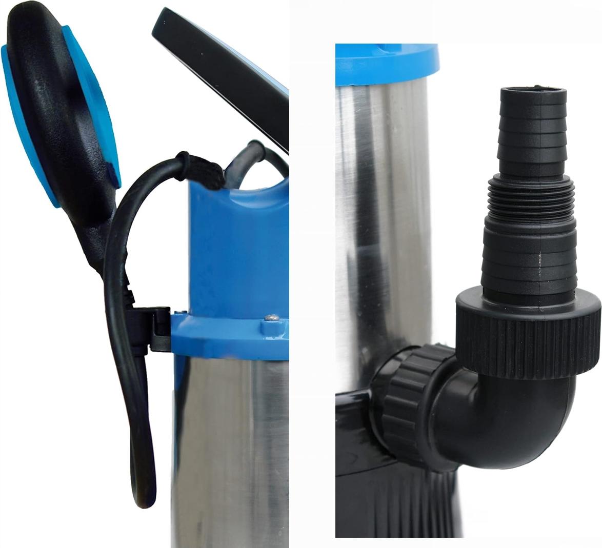 Güde Drucktauchpumpe GDT 901 800 W, 5500 l/h, Förderhöhe 30 m, 3 bar,