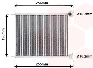 VAN WEZEL 40006366 Výmenník tepla