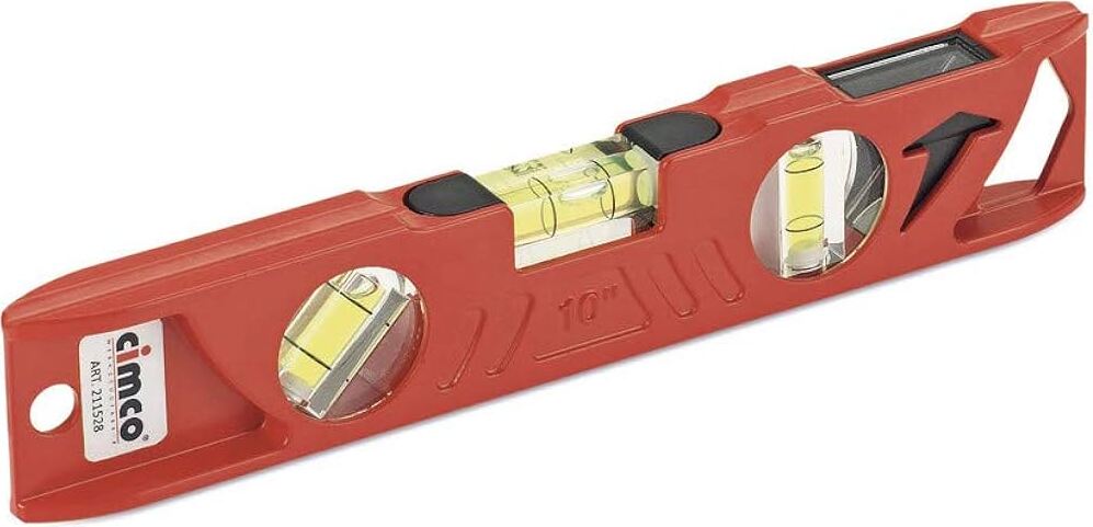 Cimco Profi-Wasserwaage, 250 mm 211528 (Wasserwaagen Aluwasserwaage)