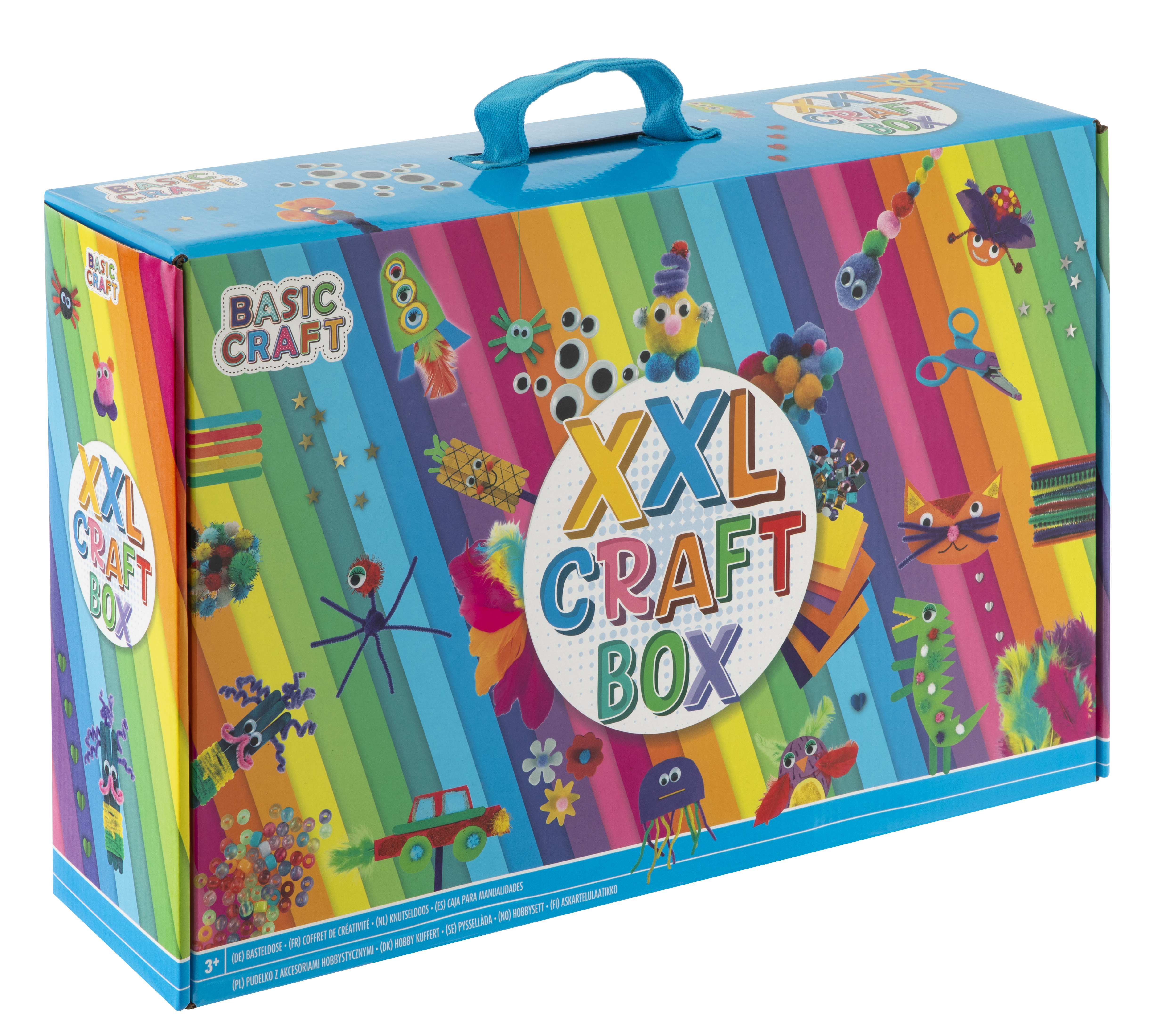 Grafix Kreativbox XXL mit 16 verschiedenen Kreativmaterialien 1443560123