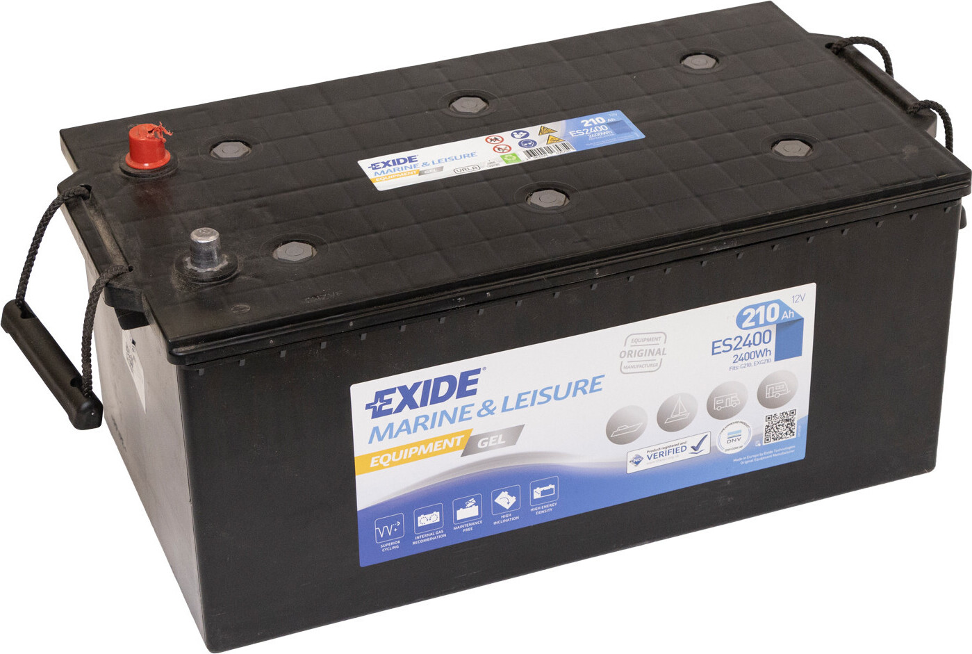 Exide Batterien Exide Batterie Gel 210 Ah , 1 Stück ES2400