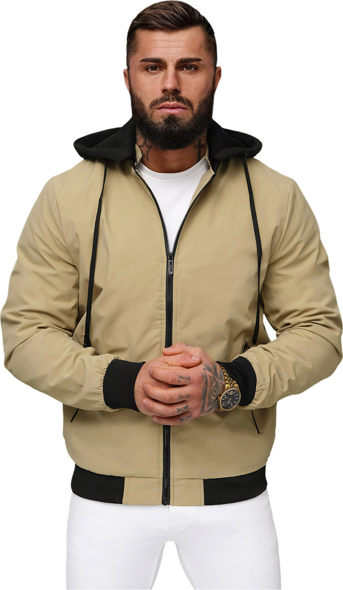 Herren Jacke Beige OZONEE JS/62M9502/62 XL/52