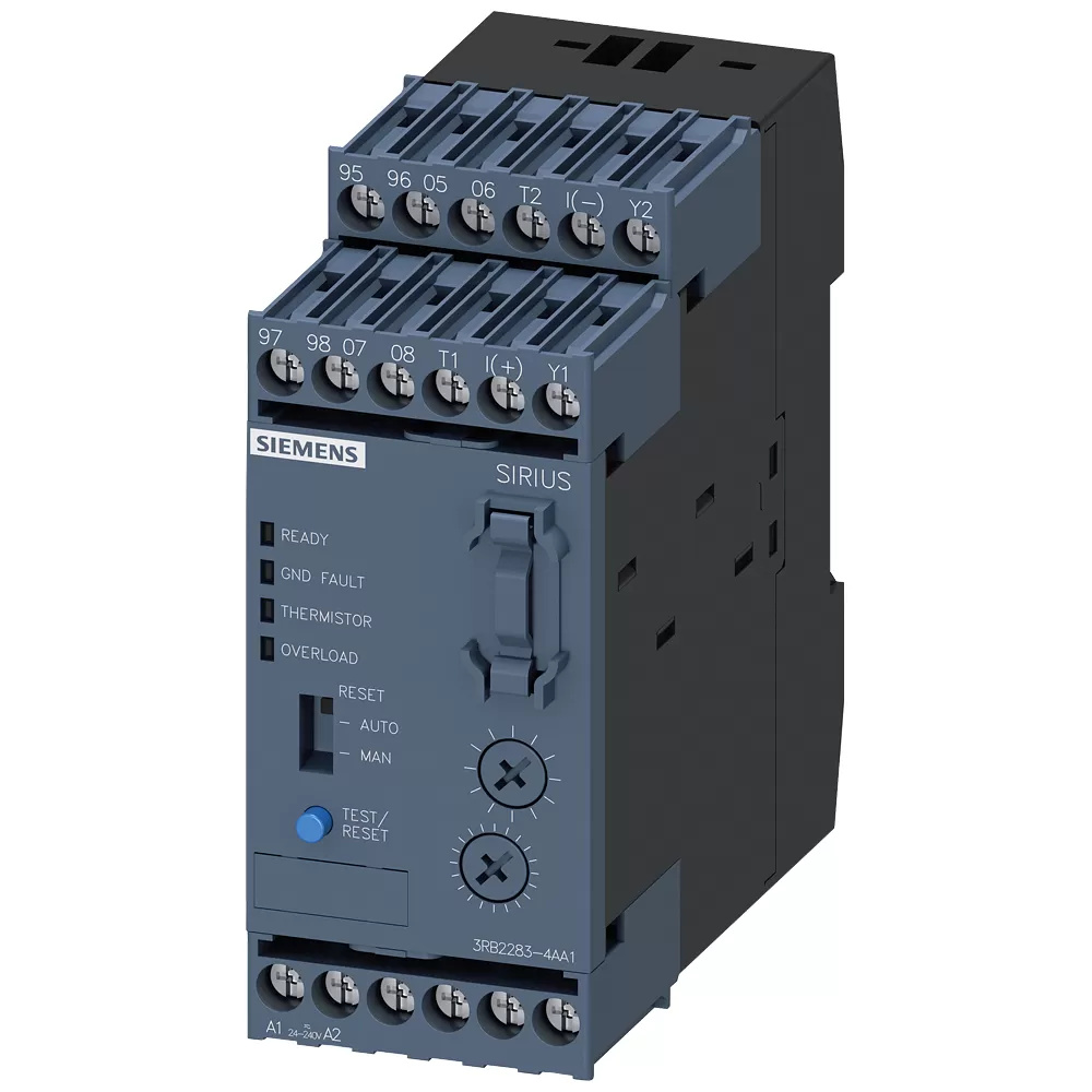 Siemens AUSWERTEEINHEIT, 115 mm, 130 mm, 55 mm, 268 g 3RB2283-4AA1