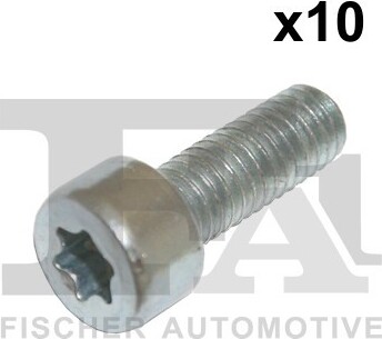 10x FA1 Schraube Abgasanlage 982-T06-815.10 16mm