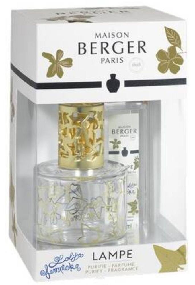 Maison Berger Paris – Duftlampen-Set: transparente Duftlampe + Duftöl Lolita, 250 ml 4750