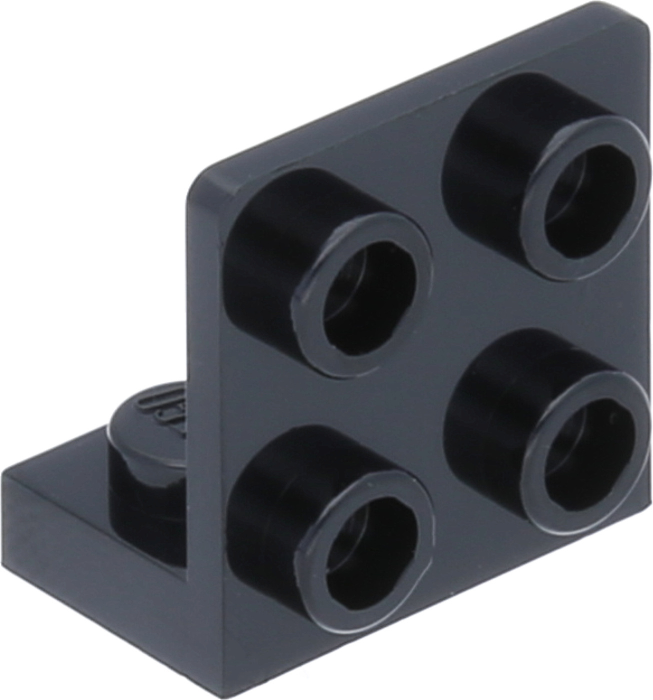 LEGO: 10x uholník 1x2 - 2x2 čierna