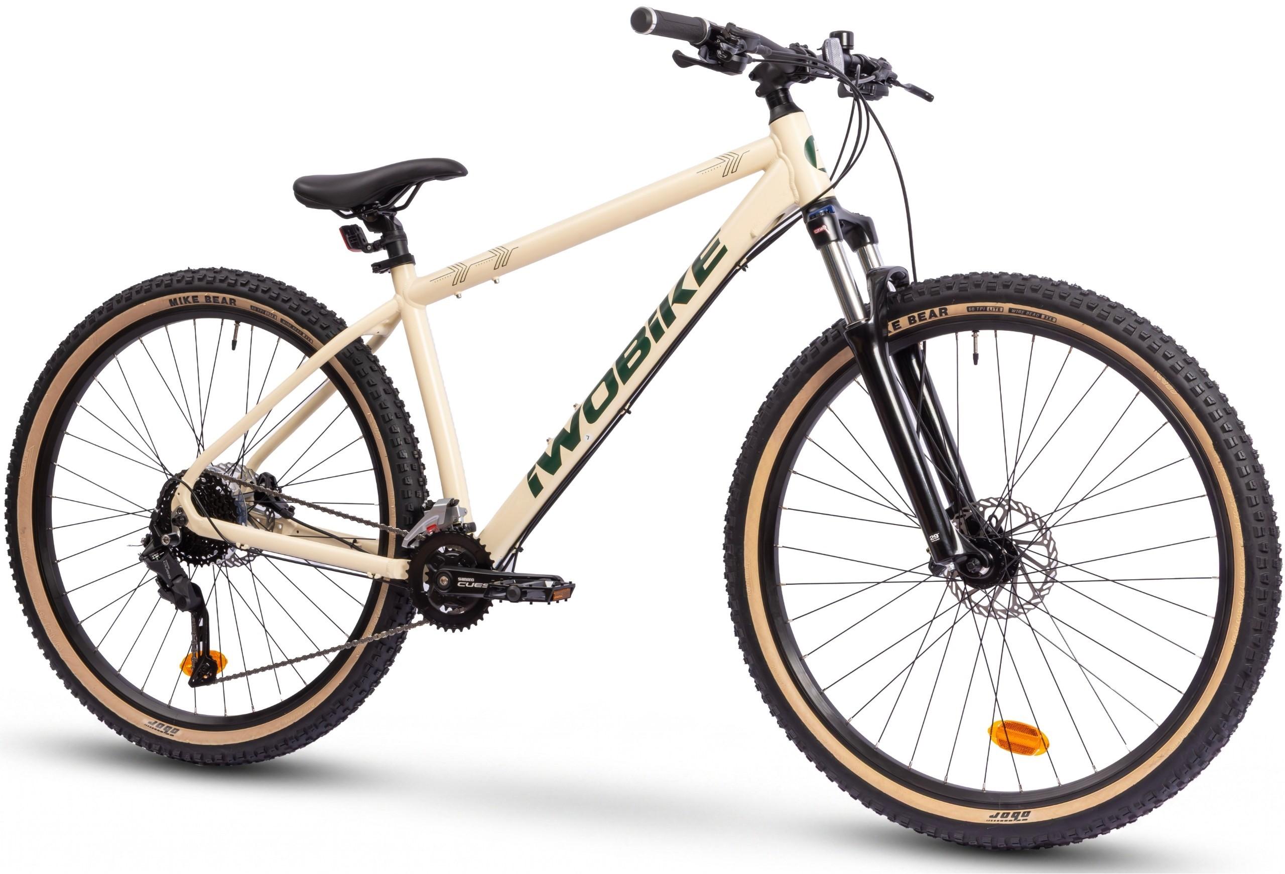 IwoBike Sandrush Herren-MTB 29 Zoll Alu mit Shimano CUES und Federgabel