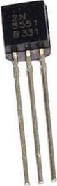 Funduino 2N5551 - Bipolarer NPN Transistor, 160V, 0.6A, 0.63W