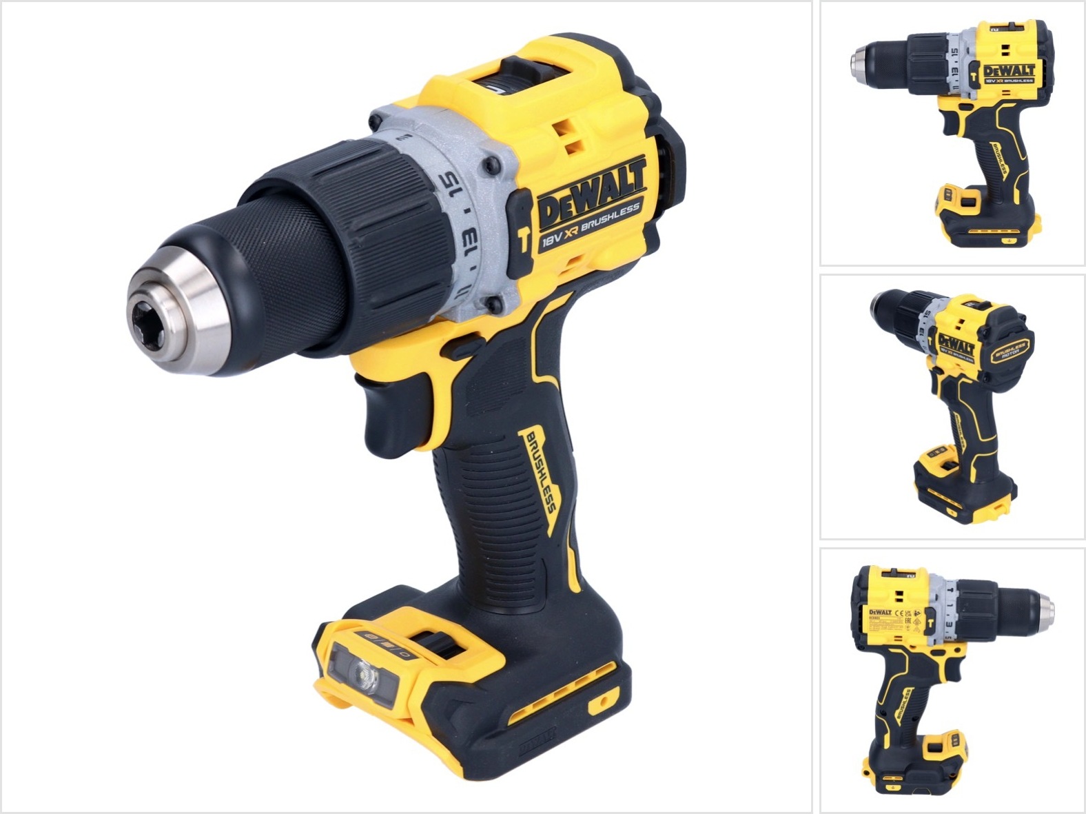 Akumulátorová príklepová vŕtačka DeWalt DCD 805 N 18 V 90 Nm Brushless Solo - bez batérie, bez nabíjačky