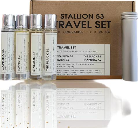 Emper Travel Set Stallion 53 The Black 92 Ilang 62 Captcha 36 15ML Eau de Parfum
