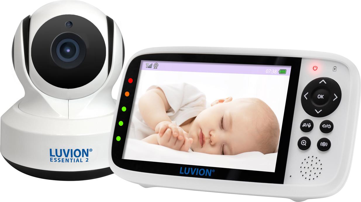 Luvion Babyphone – Essential 2 - Weiß | Babyphone große Reichweite 631655