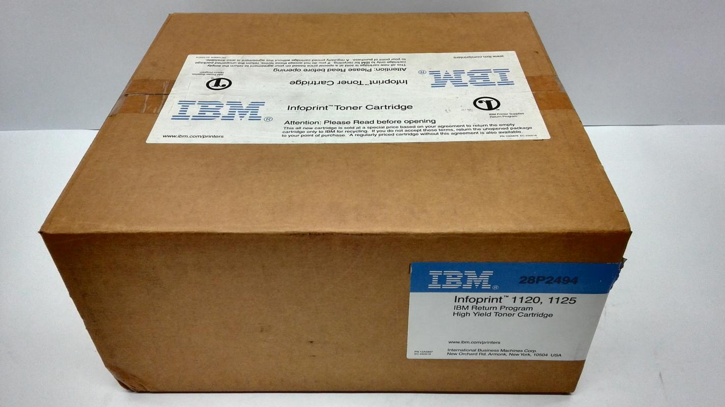 IBM 28P2494, Schwarz, Laser, IBM, Infoprint 1120, 1125