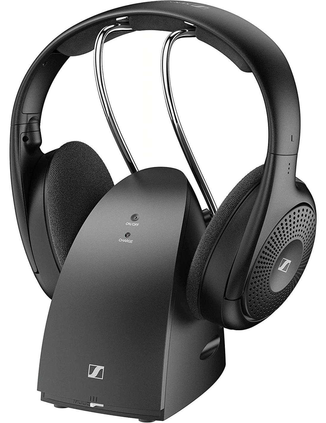 Sennheiser RS 120-II SEC Black Bezdrôtové TV slúchadlá na uši 60m 20h batéria vysoká vernosť