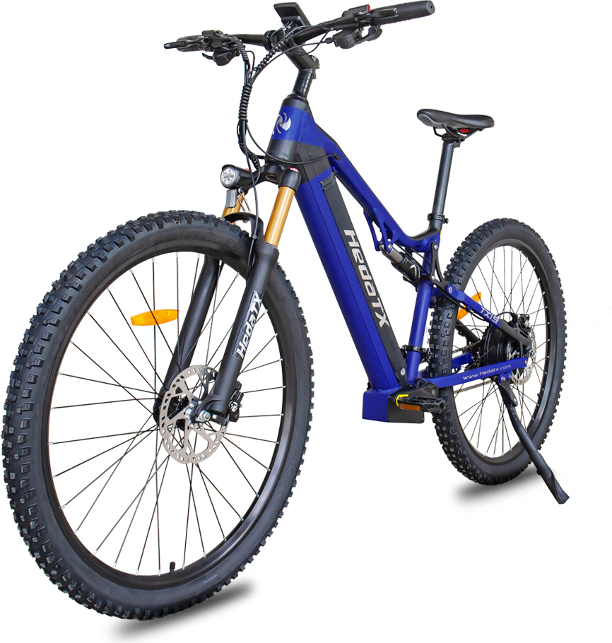 Elektrický bicykel 19,2Ah E Mountainbike 48v E-Bikes E-City Bike 27 Gear Citybike City eBike City E-Bikes & E-Hollandbikes Blue