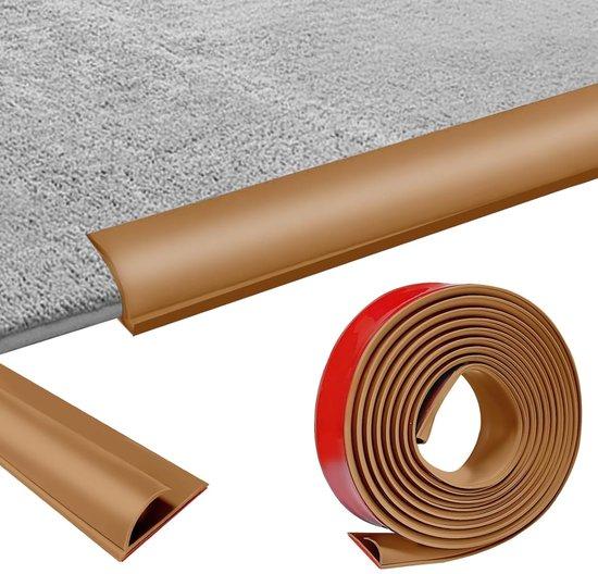 OEM Selbstklebender Übergangsstreifen für Teppich, 5m PVC-Übergangsstreifen Boden, Übergangsstreifen von Teppich zu Holzboden, Übergangsstreifen selbstklebend für Türmatte, Teppich 2026