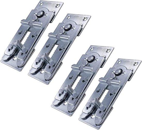 Famanu Sofa Connector 4er Set - Metallverbinder für modulare Sofas